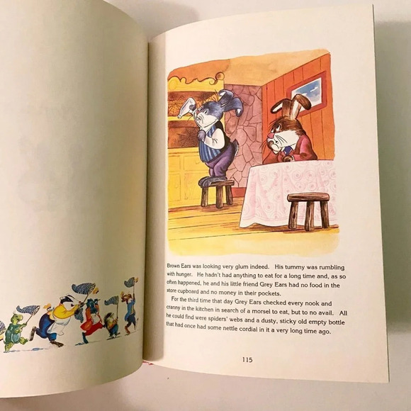 Vintage 1991 Rabbits Run Riot Whiskerton Tales Peter Haddock Limited Book - Picture 15 of 16